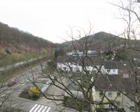 Blick vom Balkon